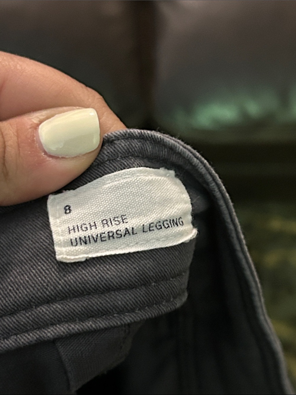 GAP high-rise, universal legging Gray Utility Cargo Pants - Picture 7 of 7